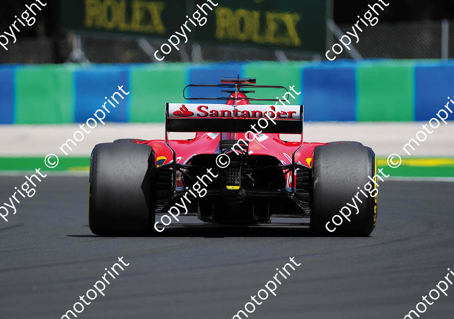2017 GP Hungary 5 Vettel 7 Raikkonen Ferrari SF07H (Courtesy Paolo D'Alessio) 1 (6)