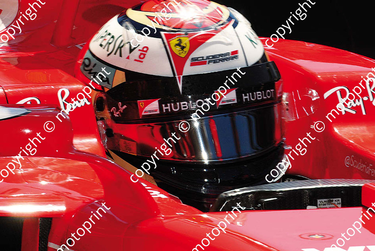 2017 GP Hungary 7 Kimi Raikkonen Ferrari SF07H (Courtesy Paolo D'Alessio) 1 (46)