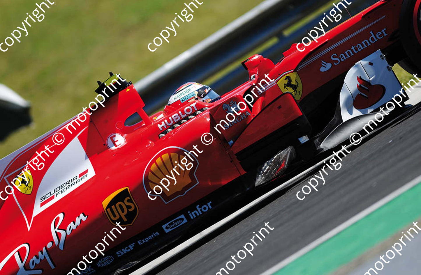 2017 GP Hungary 7 Kimi Raikkonen Ferrari SF07H (Courtesy Paolo D'Alessio) 1 (47)