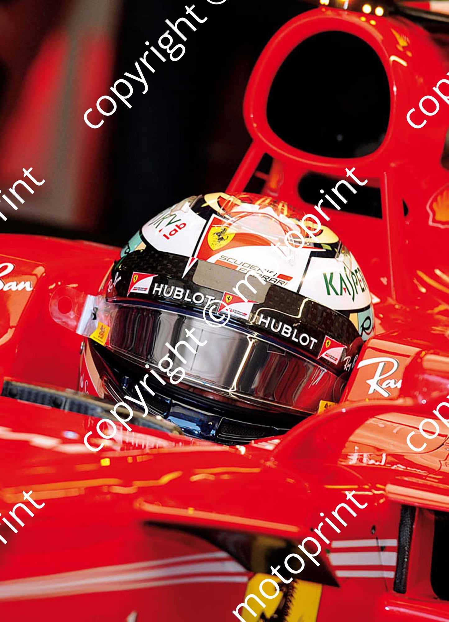 2017 GP Hungary 7 Kimi Raikkonen Ferrari SF07H (Courtesy Paolo D'Alessio) 1 (48)