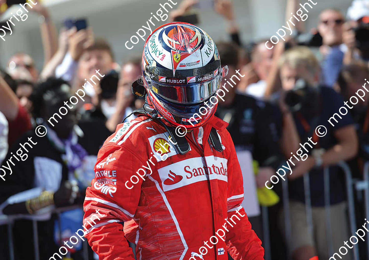 2017 GP Hungary 7 Kimi Raikkonen Ferrari SF07H (Courtesy Paolo D'Alessio) 1 (49)