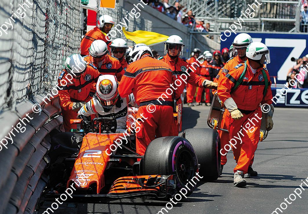 2017 Monaco GP 2 Stoffel Vandoorne McLaren Honda (recommended max print size A4 20x30 cm))(thanks Paolo D'Alessio) (103)
