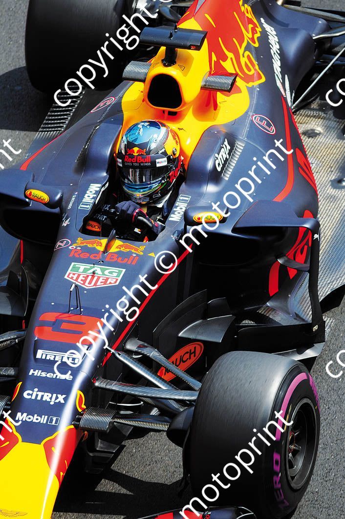 2017 Monaco GP 3 Daniel Ricciardo Red Bull (recommended max print size A4 20x30 cm)(thanks Paolo D'Alessio) (4)