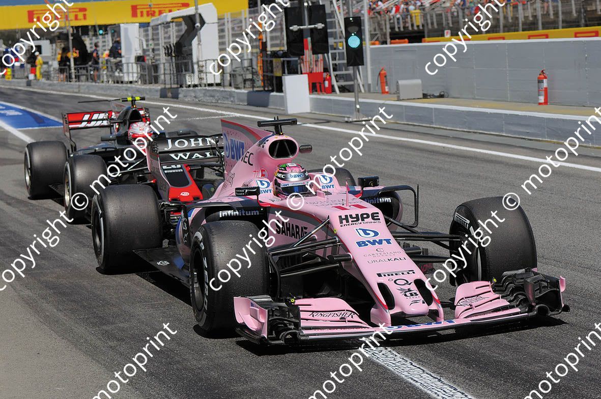 2017 Spanish GP 11 Sergio Perez Force India(courtesy Paolo D'Alessio) (15)