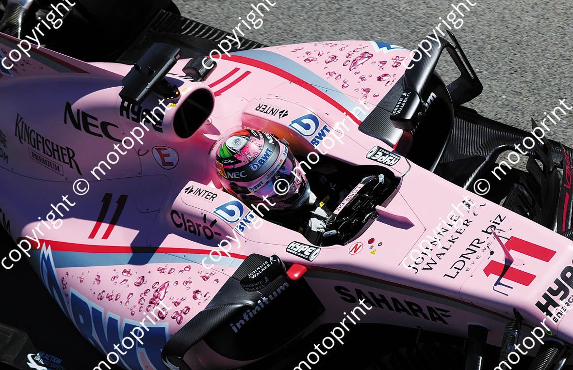2017 Spanish GP 11 Sergio Perez Force India(courtesy Paolo D'Alessio) (19)