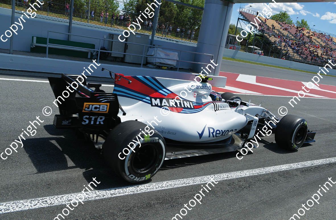 2017 Spanish GP 18 Lance Stroll Williams (courtesy Paolo D'Alessio) (28)