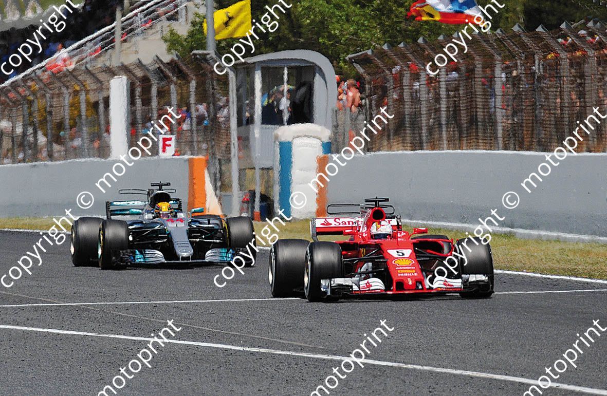 2017 Spanish GP 5 Vettel 44 Hamilton(courtesy Paolo D'Alessio) (141)