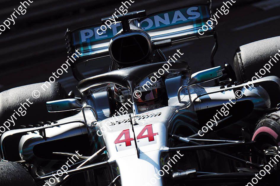 2018 Monaco 44 Lewis Hamilton Mercedes W09 (recommended max print size A4 20x30 cm) (49)