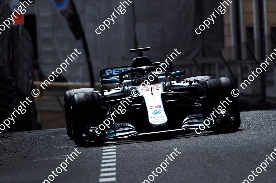 2018 Monaco 44 Lewis Hamilton Mercedes W09 (recommended max print size A4 20x30 cm) (50)