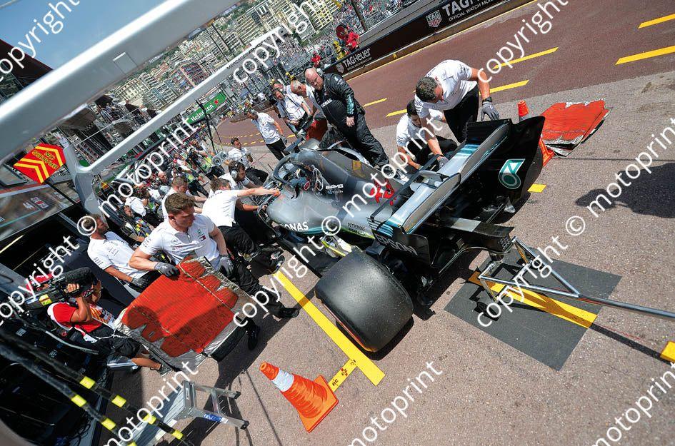 2018 Monaco 44 Lewis Hamilton Mercedes W09 (recommended max print size A4 20x30 cm) (53)