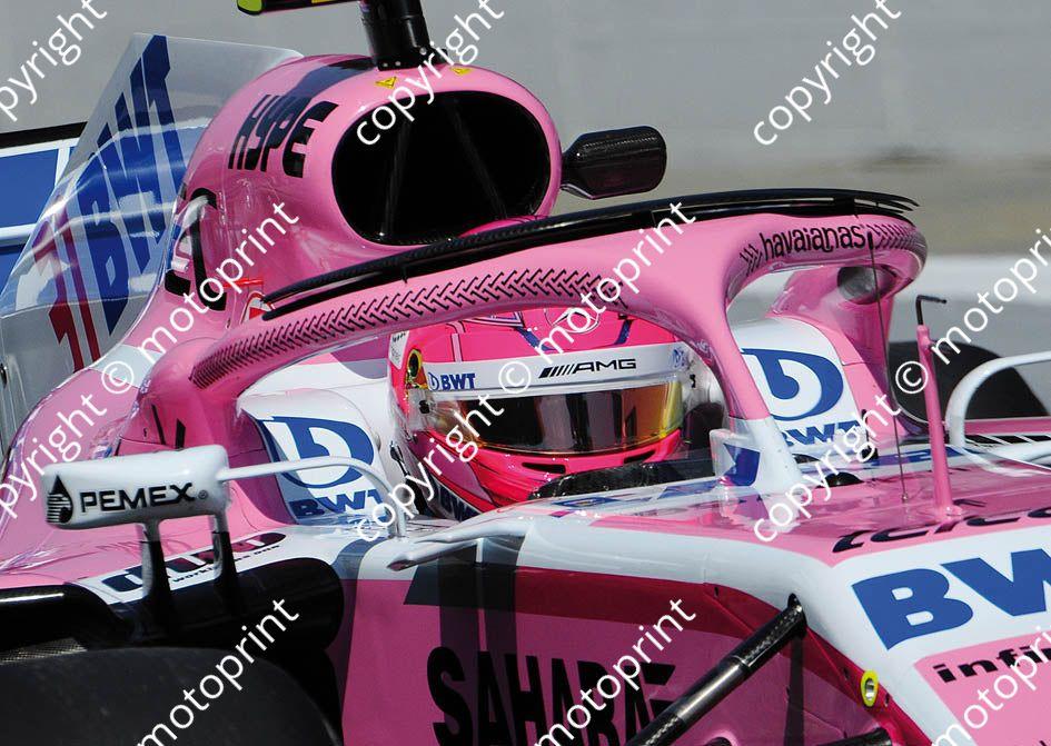 2018 Spanish 31 Esteban Ocon Force India VJM11 (recommended max print size A4 20x30 cm) (53)
