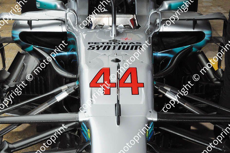 2018 Spanish 44 Lewis Hamilton Mercedes W09 (recommended max print size A4 20x30 cm) (2)