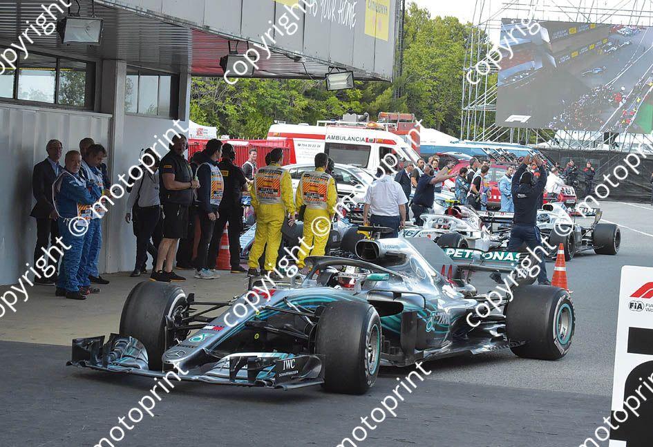 2018 Spanish 44 Lewis Hamilton Mercedes W09 (recommended max print size A4 20x30 cm) (5)