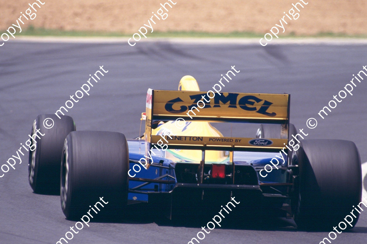 20 Martin Brundle Benetton B191B 05677 (courtesy Roger Swan) (3)