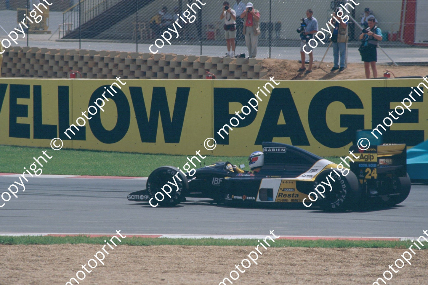 24 Gianni Morbidelli Minardi M191B 07718 (Courtesy Roger Swan)(15)