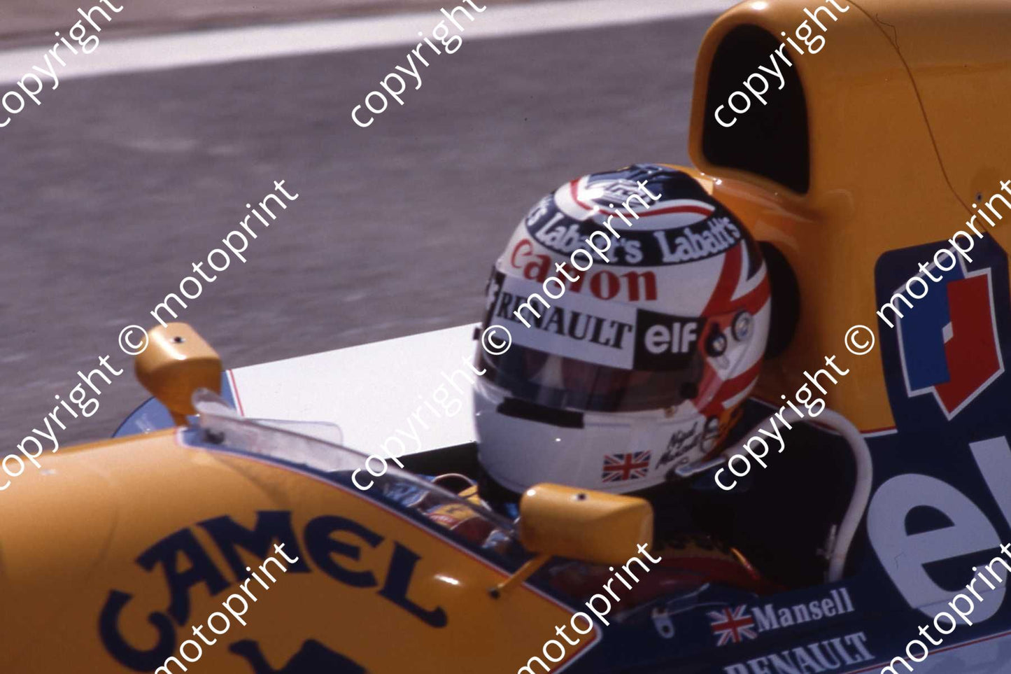 5 Nigel Mansell Williams FW14B scan 10x15 cm(courtesy Roger Swan) (6)