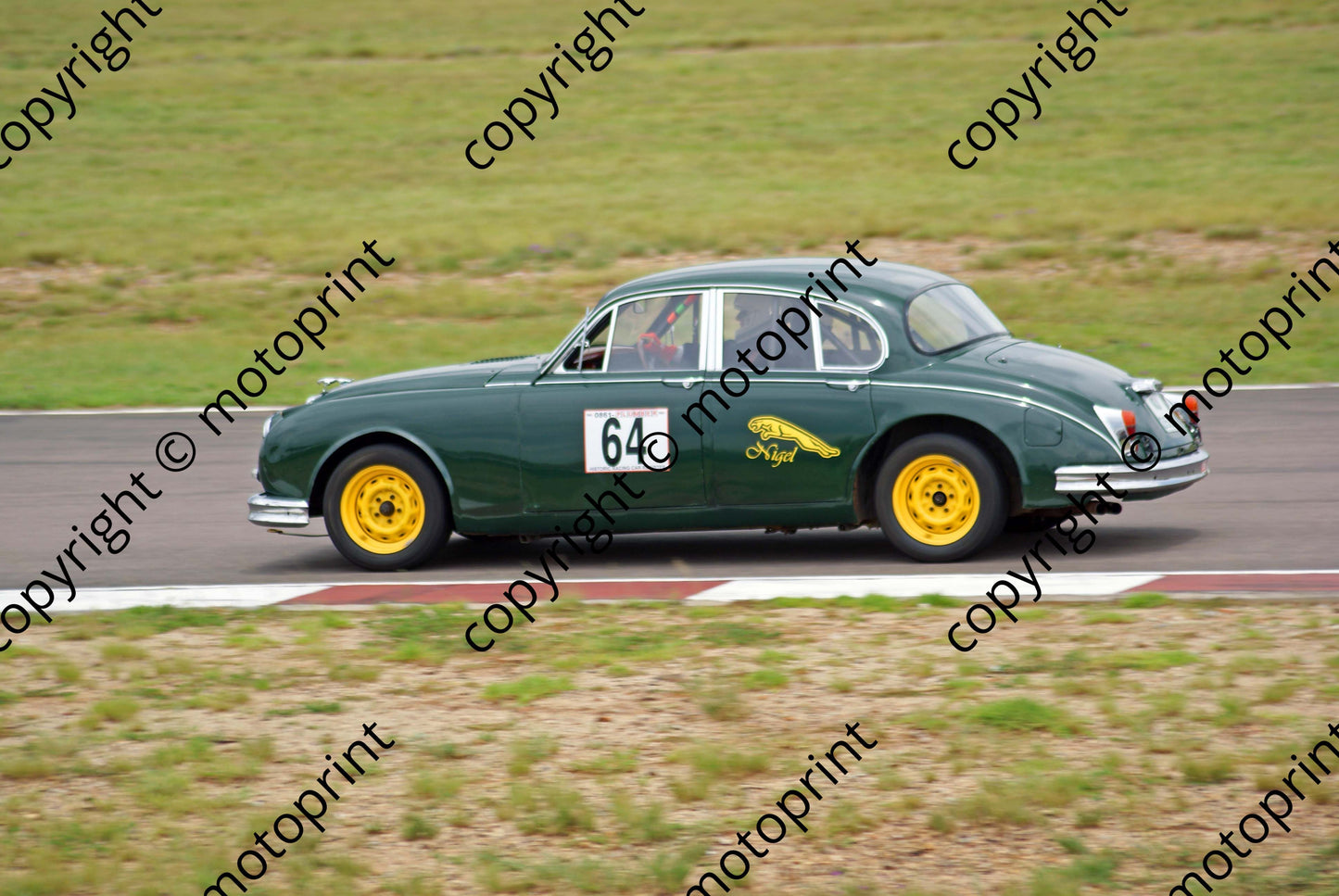 64 N Stokes Jaguar practice 23 Jan
