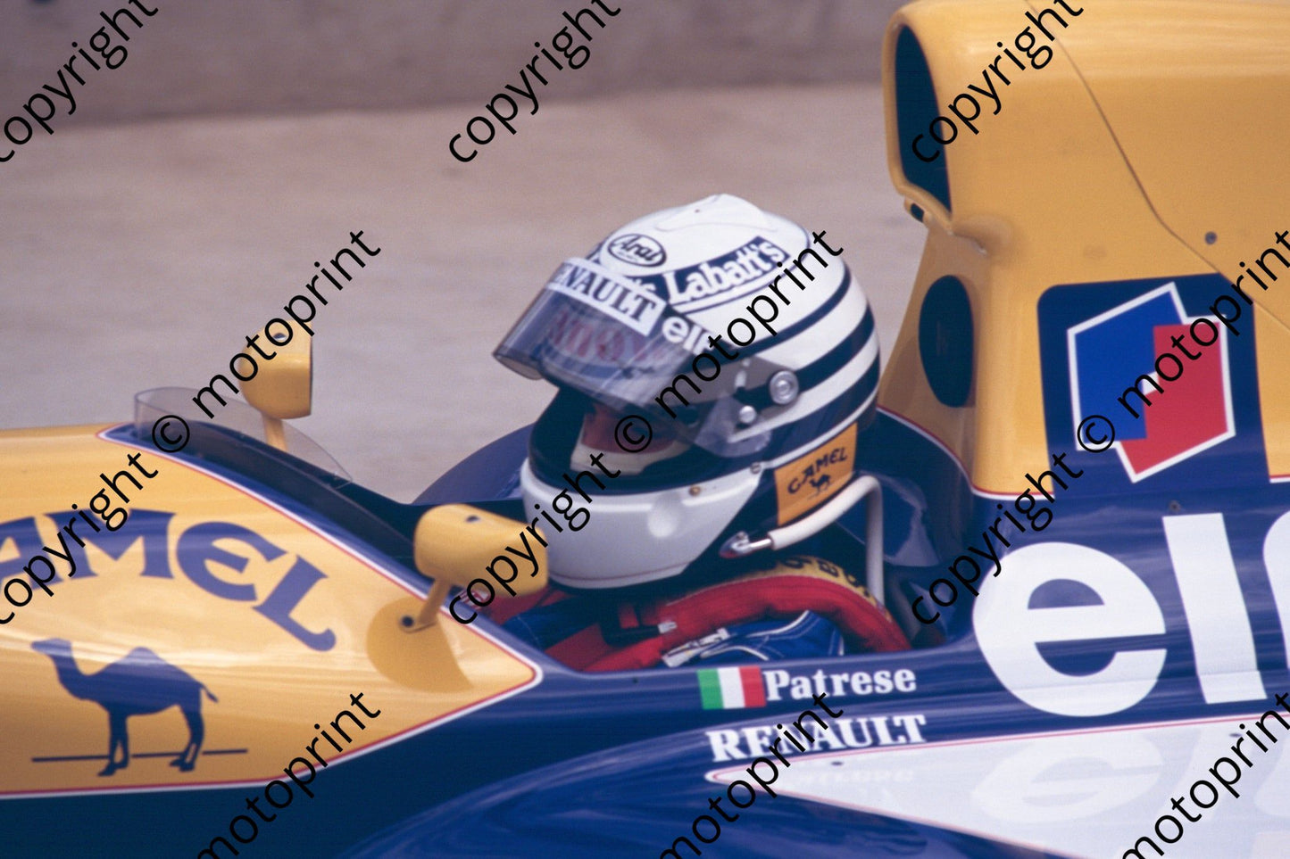 6 Riccardo Patrese Williams FW14B 05653 (courtesy Roger Swan) (1)