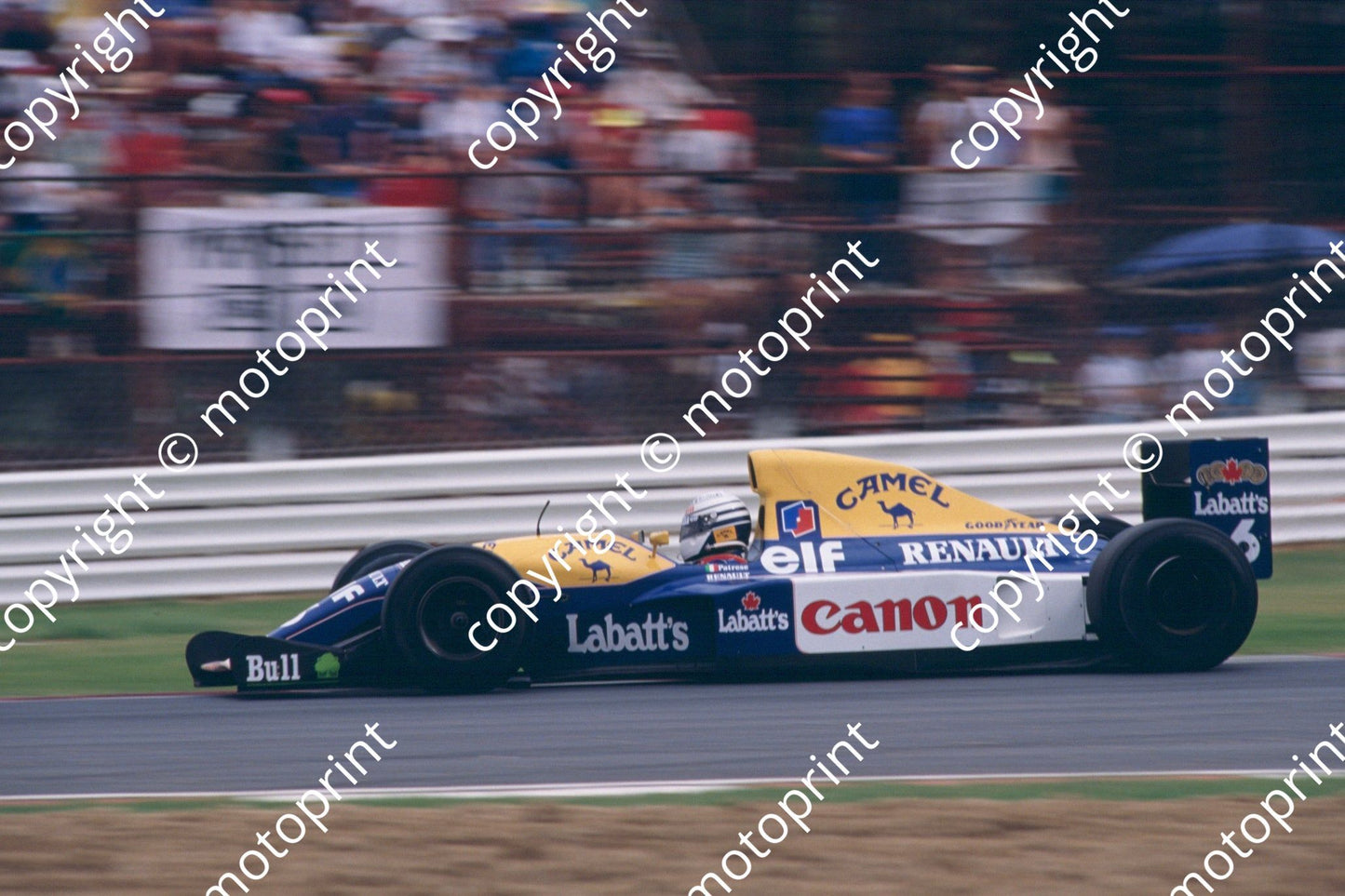 6 Riccardo Patrese Williams FW14B 05653 (courtesy Roger Swan) (4)