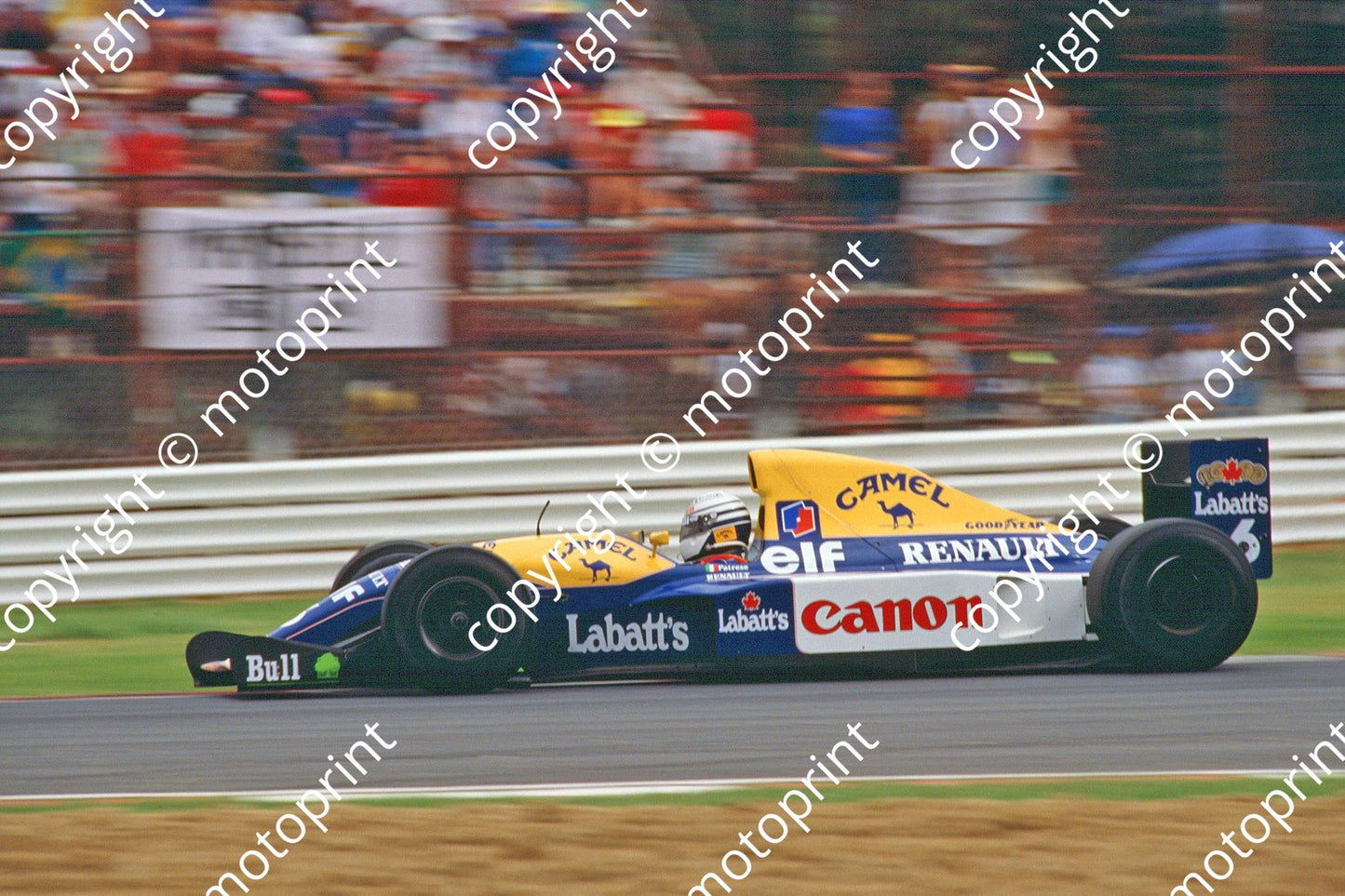 6 Riccardo Patrese Williams FW14B 05653 (no sale, contact website for quote on bigger MB version and prints A3 and larger) (4)