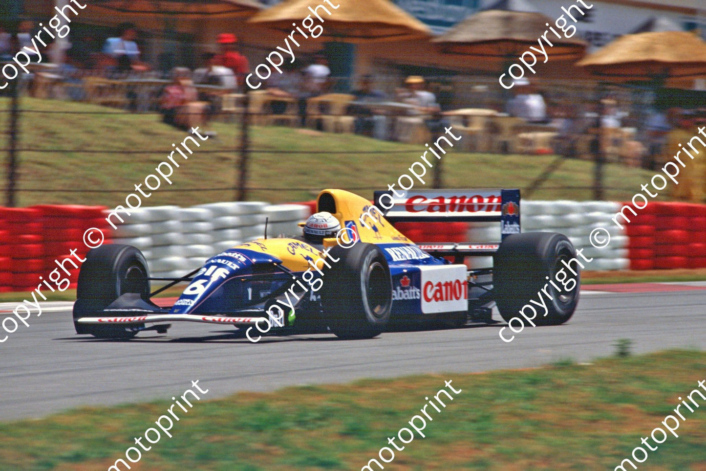 6 Riccardo Patrese Williams FW14B 07715 (courtesy Roger Swan) (1)