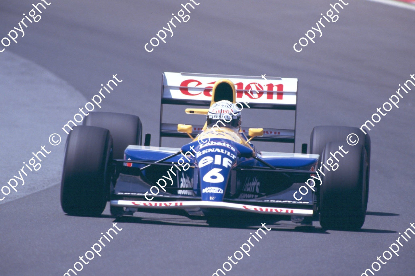 6 Riccardo Patrese Williams FW14B 07719 (Courtesy Roger Swan) (3)