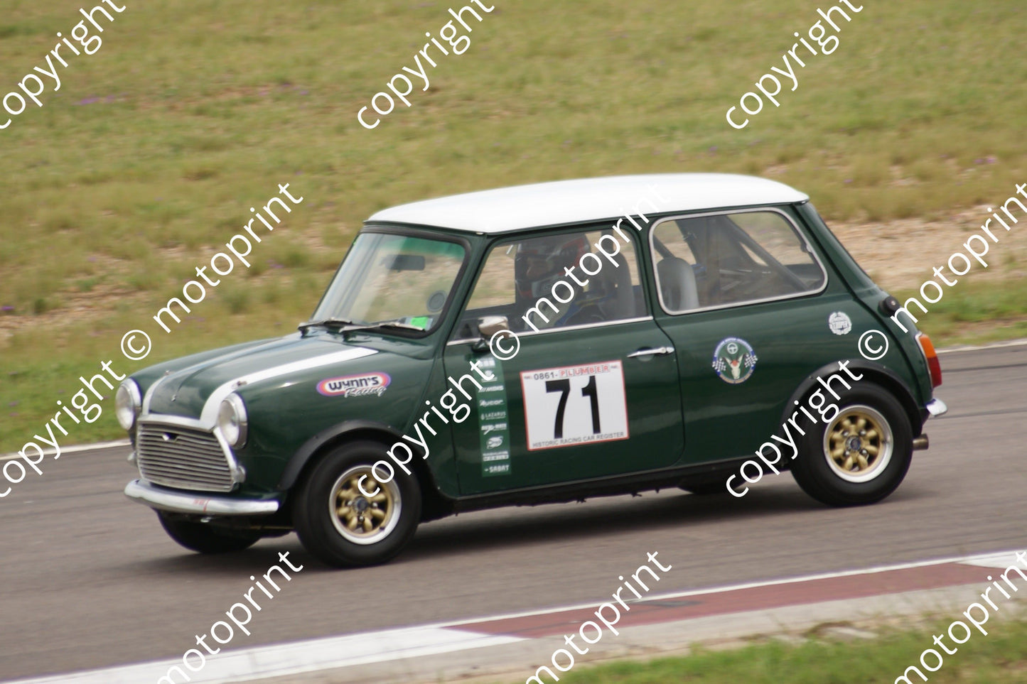 71 C Collier Mini Cooper practice 23 Jan 71 71DSC00031