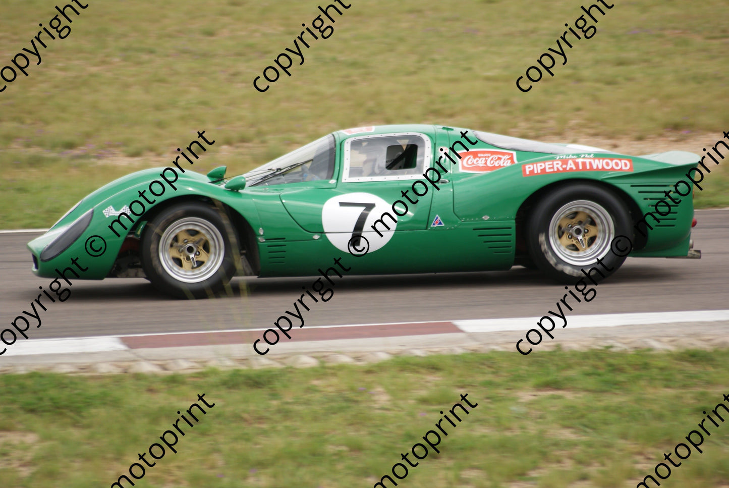 7 M Nel Ferrari P4 replica practice 23 Jan 7
