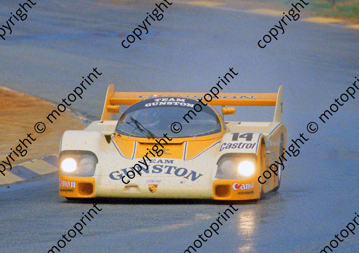 A4 1983 Castrol 1000 Jonathan Palmer Jan Lammers Porsche 956