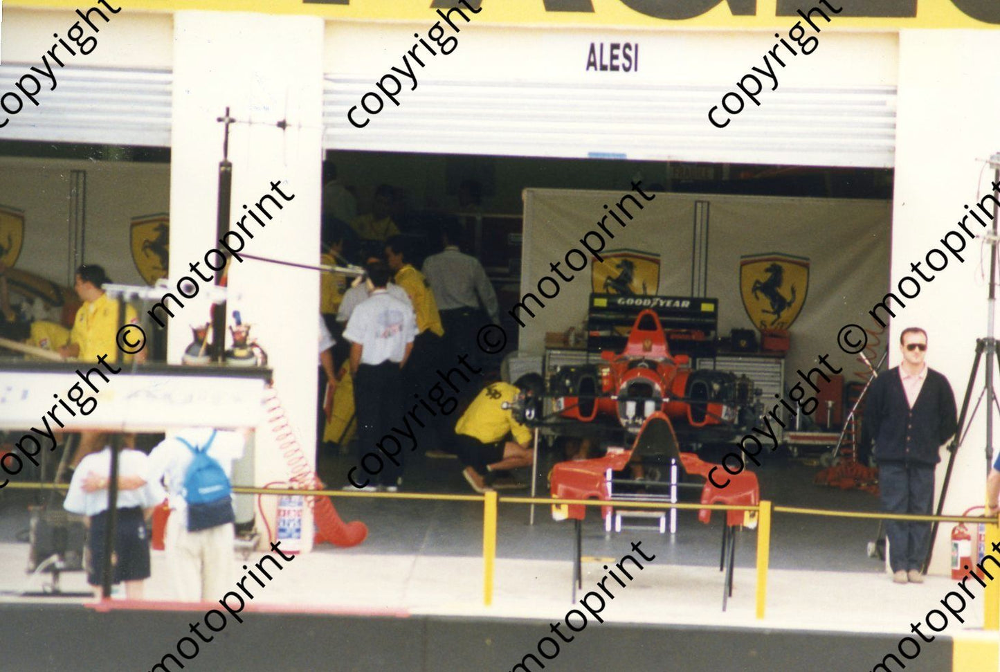 Alesi's Ferrari F92A