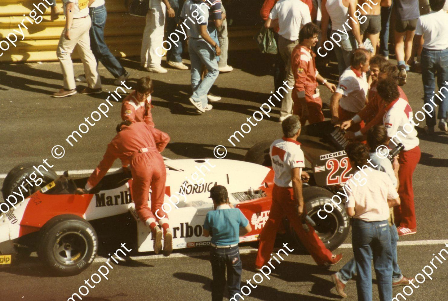 Alfa De Cesaris 2nd