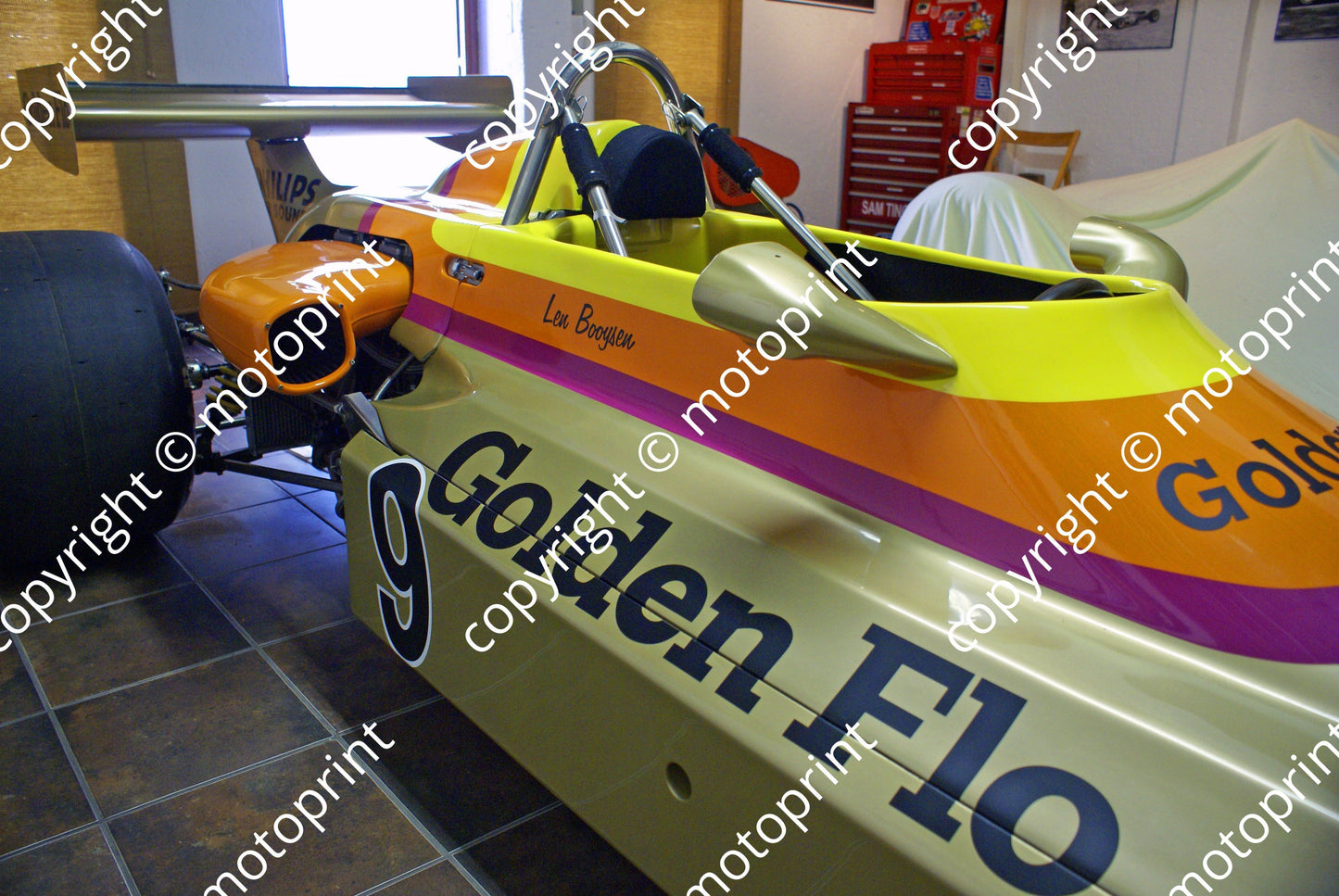 Chevron B29 ex Len Booysen restoration Doug Brown original scheme f
