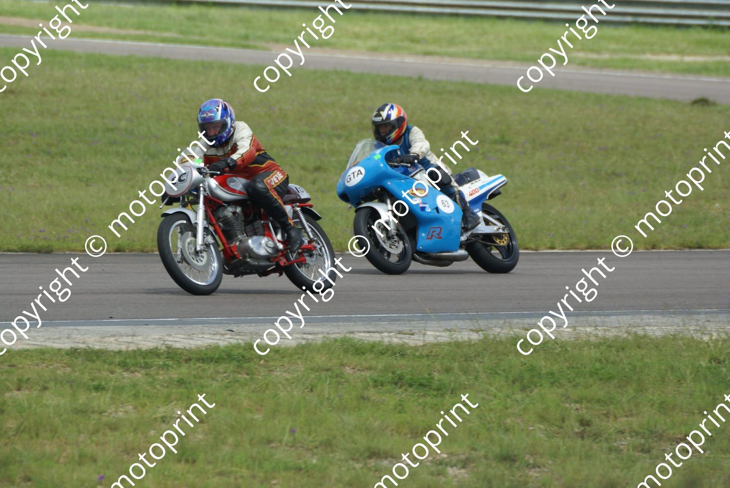 Cowan Ducati; Doug Smith Suzuki DSC06431