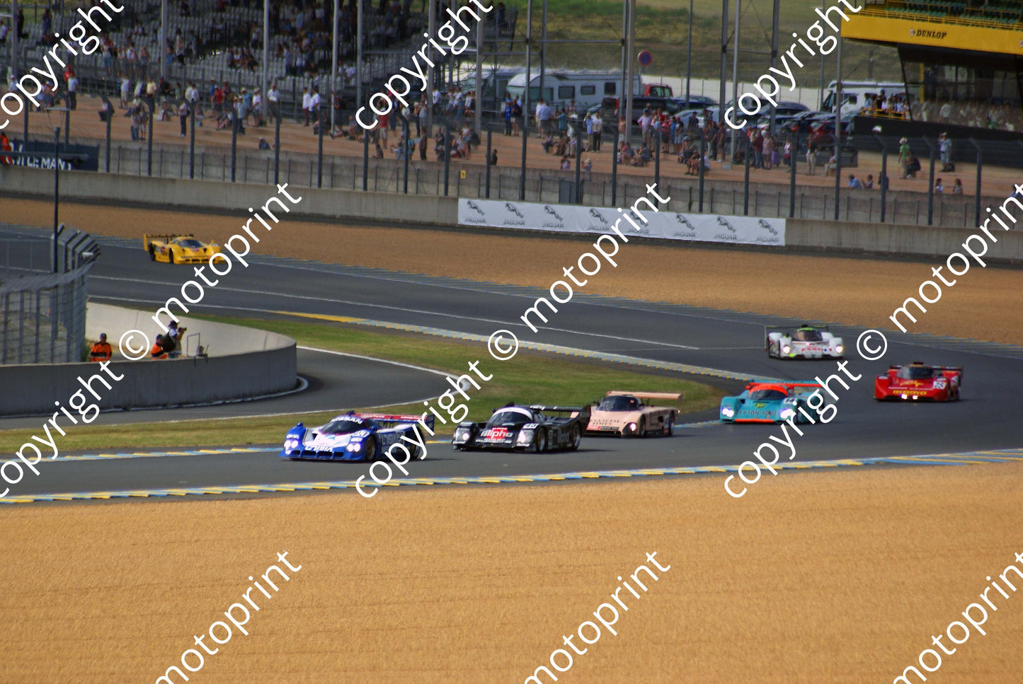 GP C 0 lap 1 Nissan R90, Porsche 962, Spice SE89, Gebhardt C91 red, Porsche 962 green (10)
