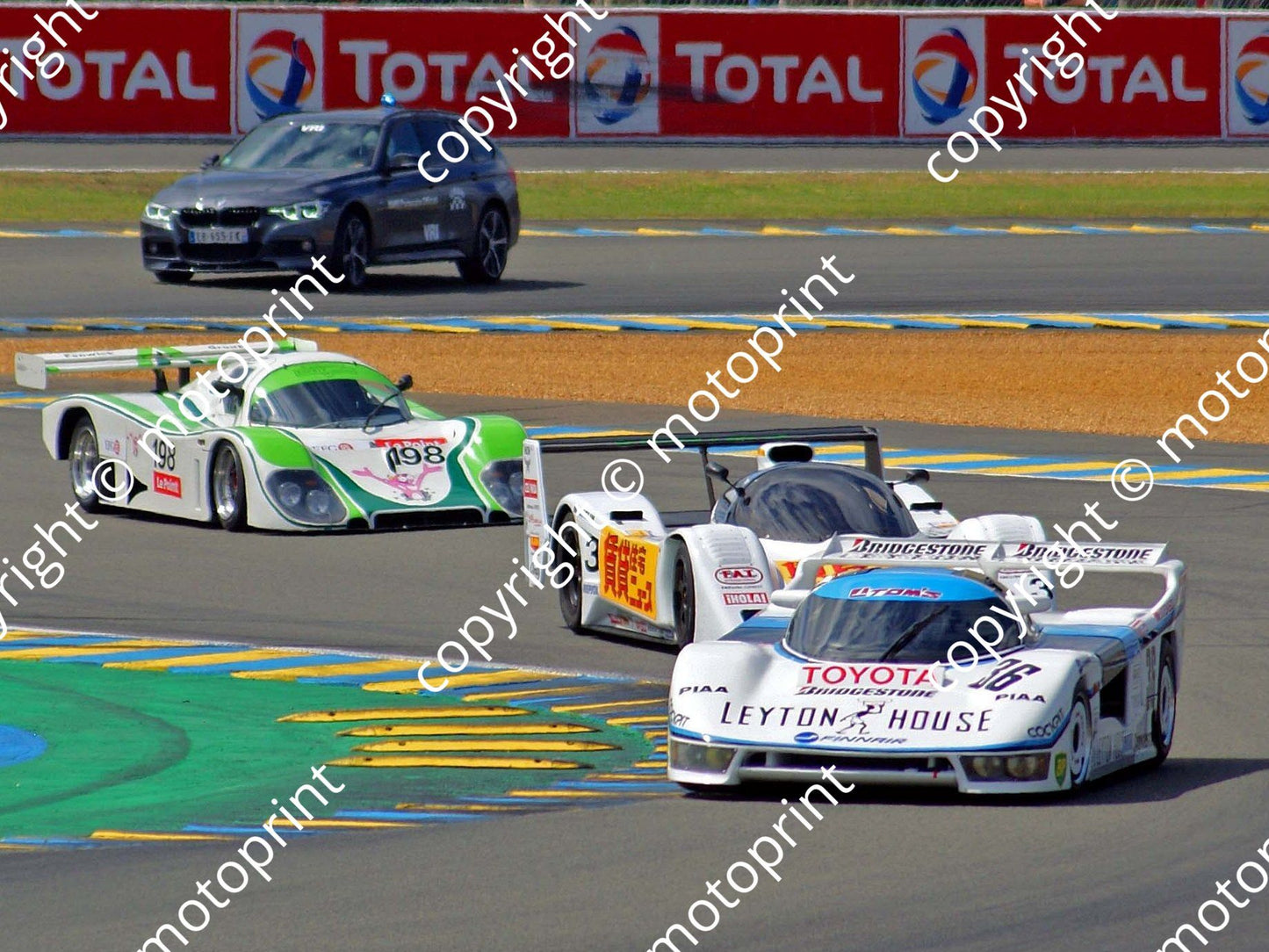 GP C 36 1985 Toyota 85C Hisashi Kune, Yashiro Kimihiro race cropped