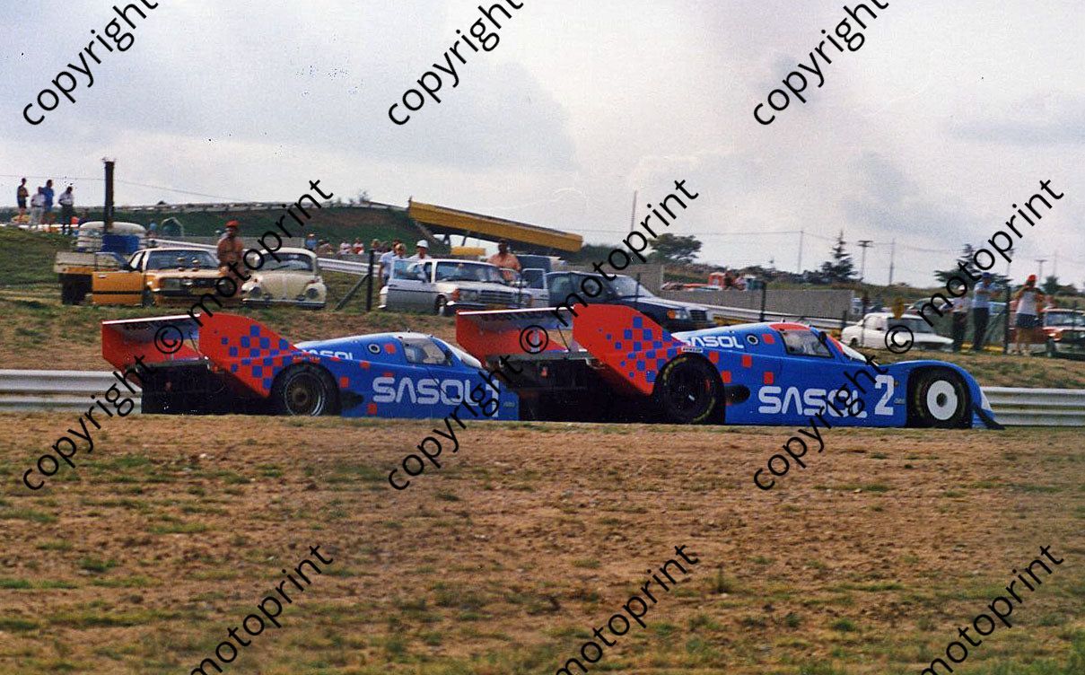 Joest Porsche 962s #1 Ludwig # 2 Wollek