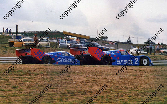 Joest Porsche 962s #1 Ludwig # 2 Wollek