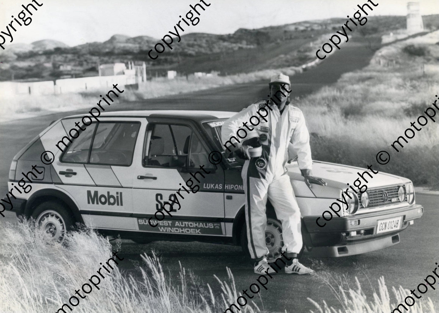 Lucas Hipondoka Golf Gti 1987 Namibian competitor (1)