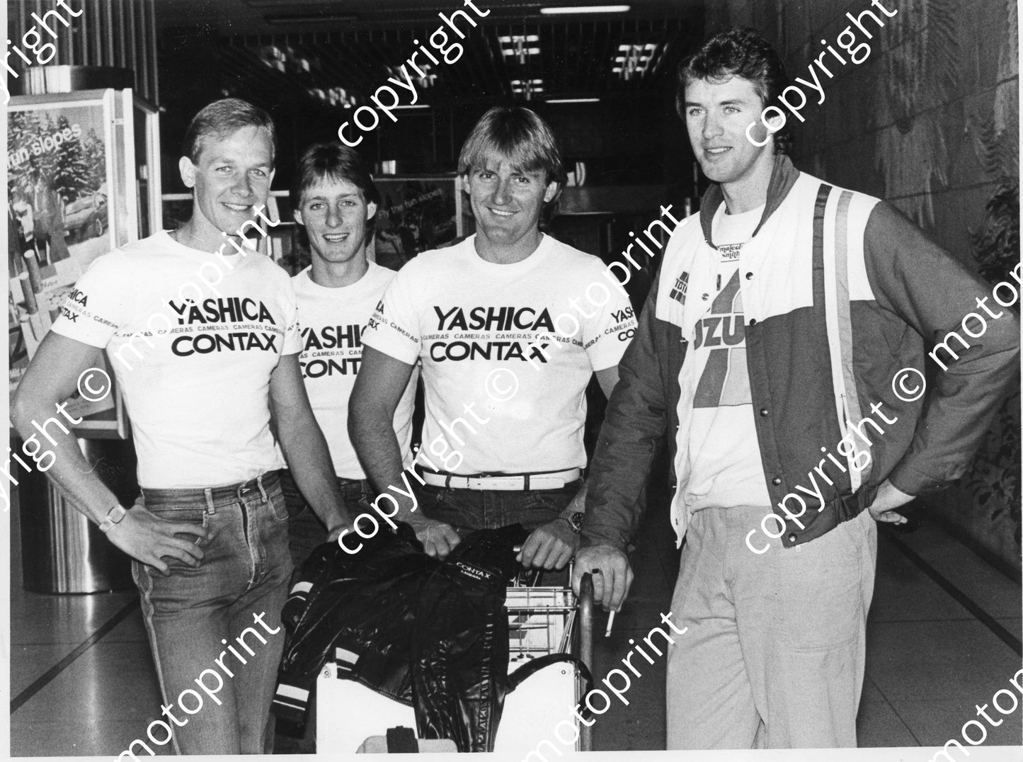 MC 1984 GP Brett Hudson, Robert Coutts, Werner Stessl, Krige Siebrits 121