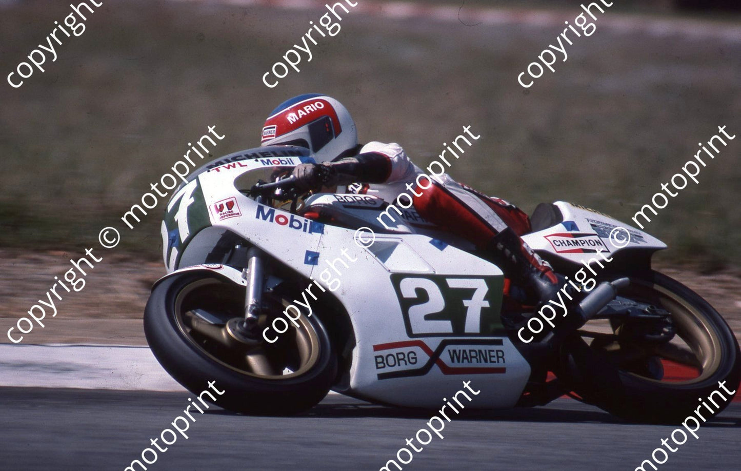 MC 1985 SA GP Mario Rademeyer Yamaha 3rd 080