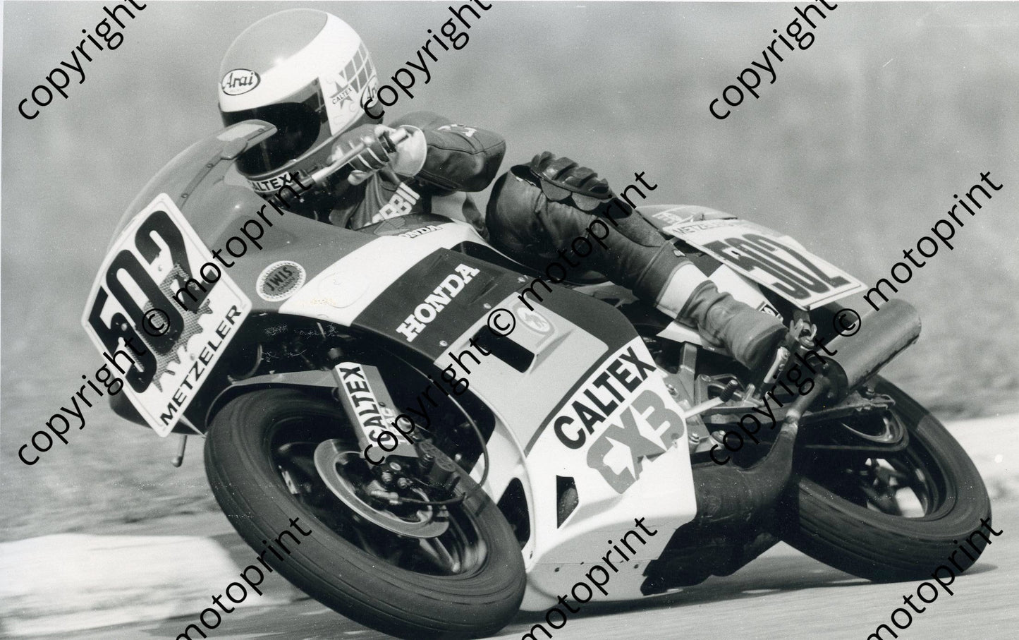 MC 1986 Rob Petersen Caltex Honda 171