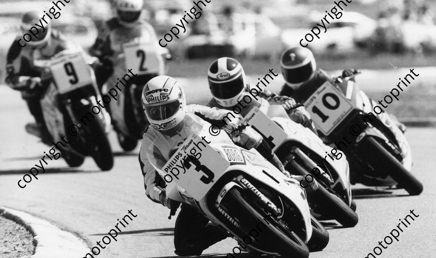 MC 1987 Philips Tracer series Rod Gray, L Boshoff, R Petersen 750 class 107