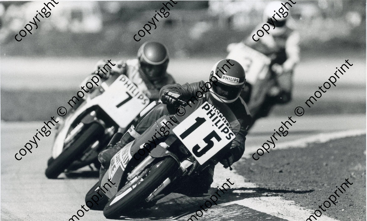 MC 1988 Aldo Scribante Philips Tracer Clive Spencer Yamaha 400 class 226