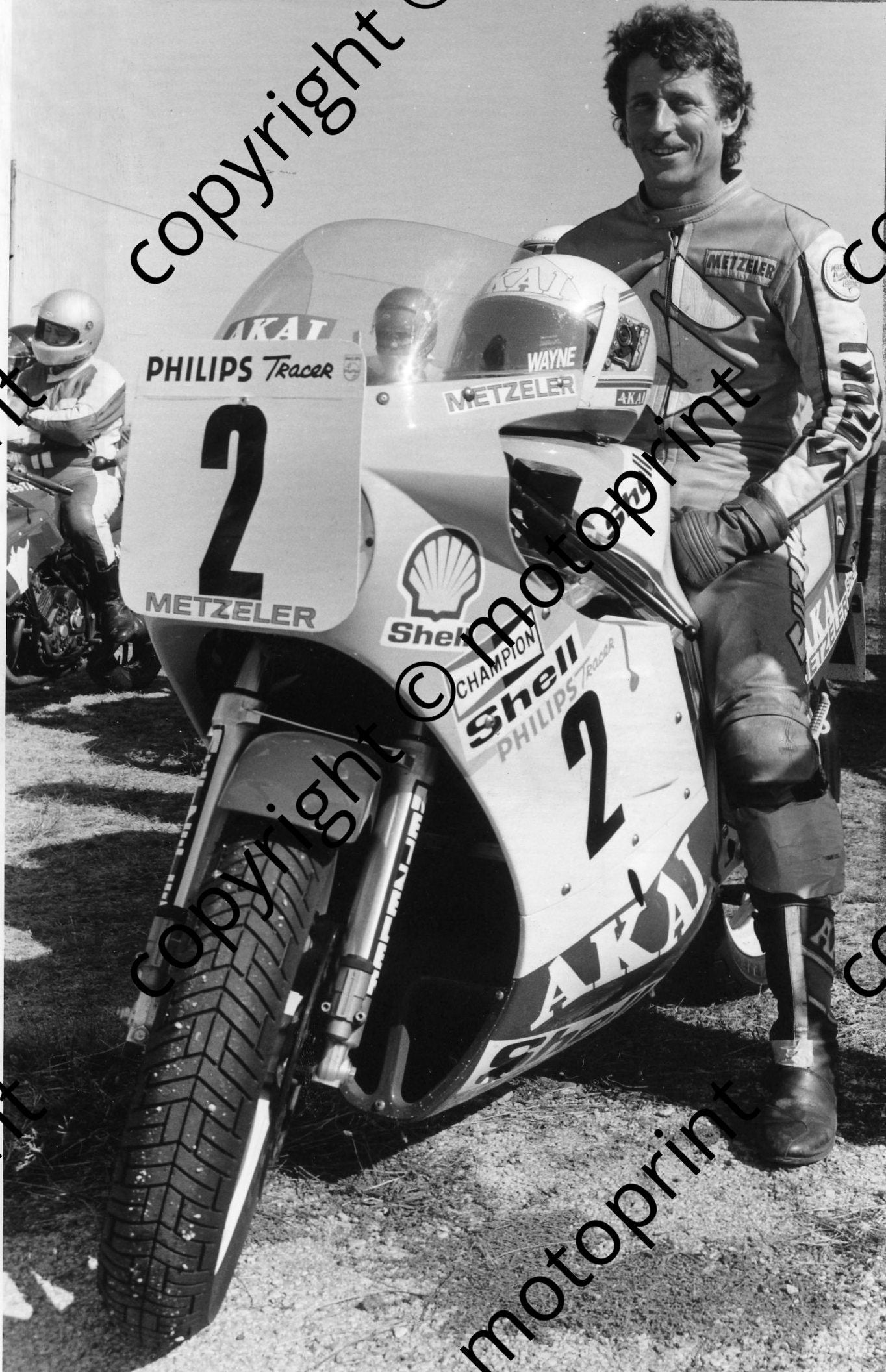 MC 1988 Goldfields Philips series Wayne Heasman Suzuki 097