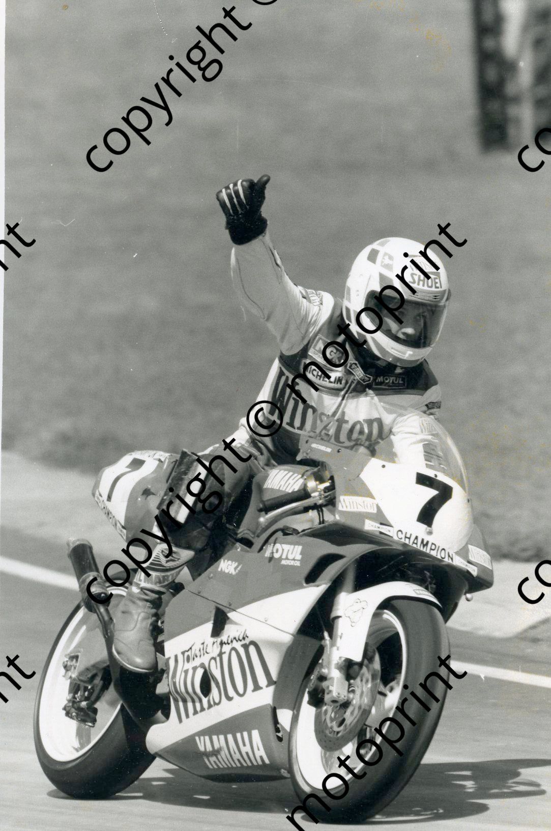 MC 1991 250 GP Champion plug series Trevor Crookes Winston Yamaha 032