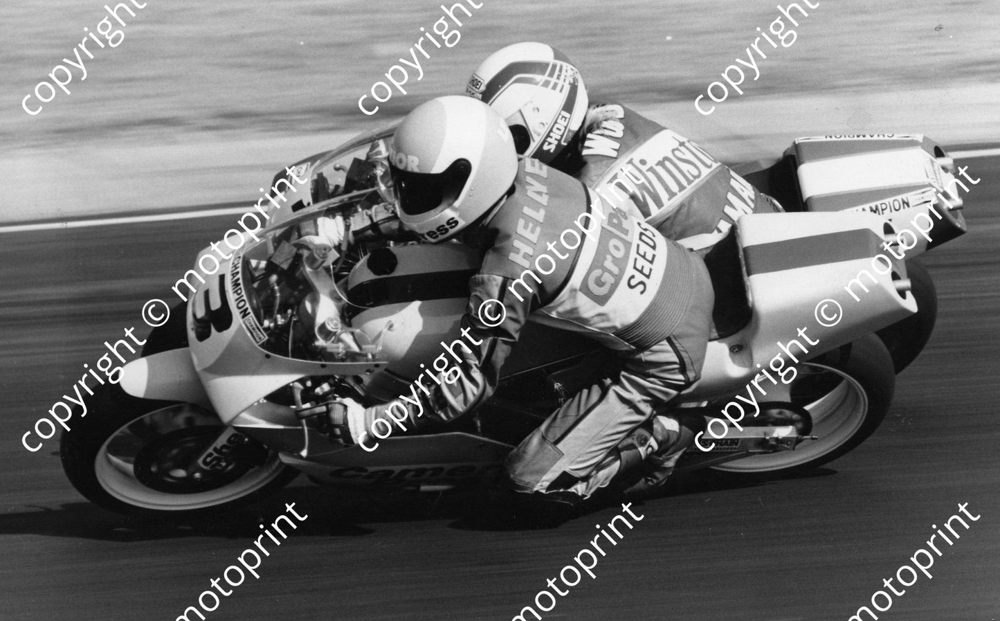 MC 1991 250 GP Champion plugs series Hellyer R Wood Yamaha's 115