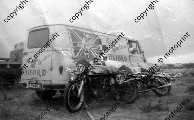 MC Hailwood transporter St Albans NSU and Norton Chadwick 2