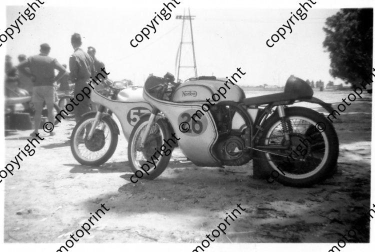 MC Jack Gray_s 350 (26) and 500 Nortons Killarney 7 Nov 59