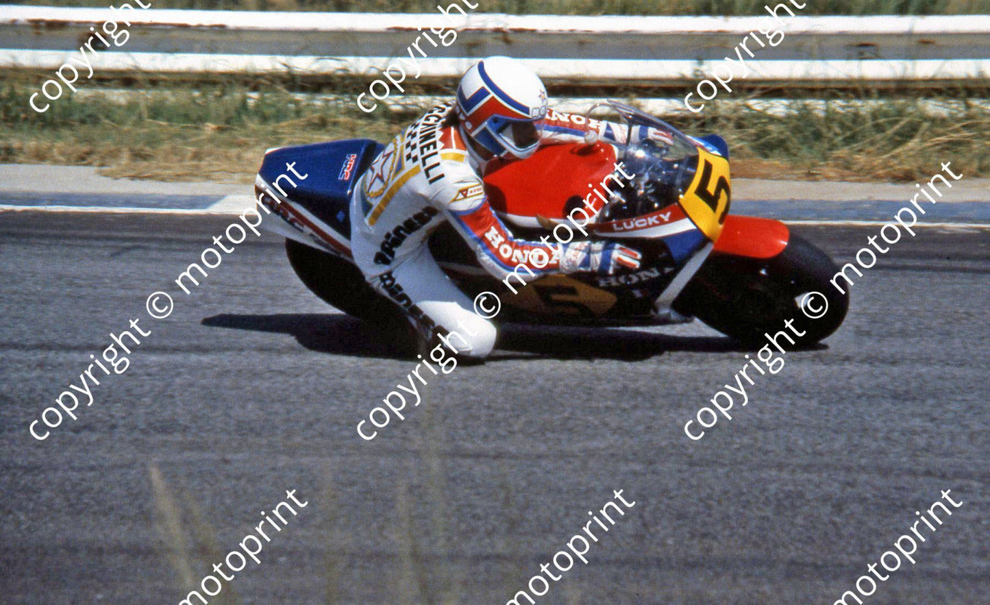 MC Lucchinelli Honda Leeukop
