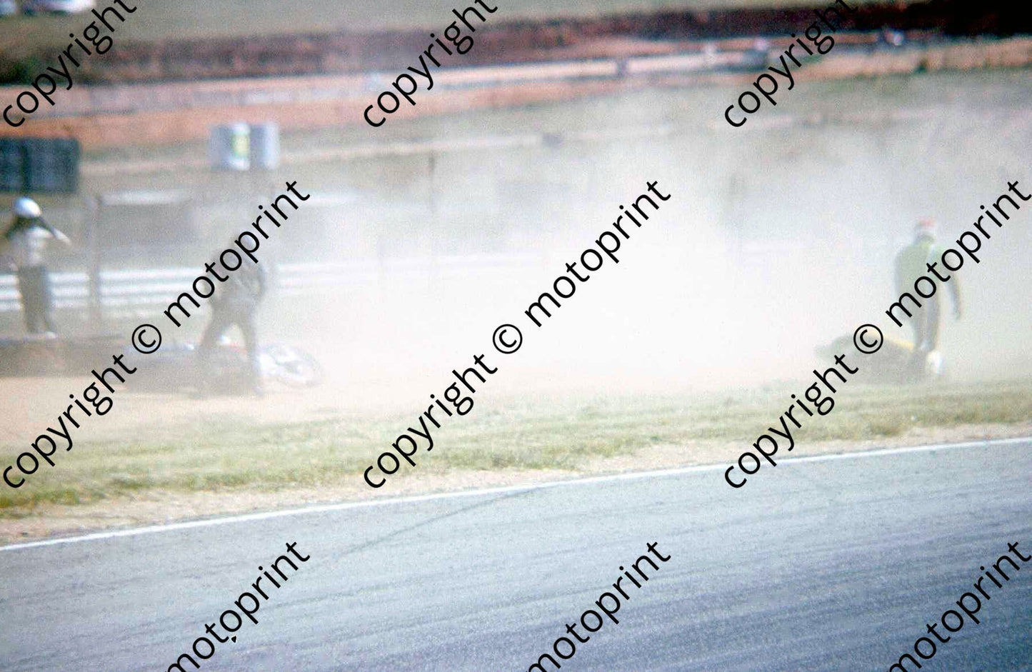 MC Multiple crash sunset